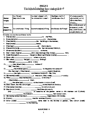 Tai liêu bôi dương hoc sinh gioi Lớp 6+7
